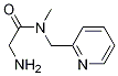 2-AMino-N-Methyl-N-pyridin-2-ylMethyl-acetaMide Structure