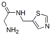 2-AMino-N-thiazol-5-ylMethyl-acetaMide Struktur