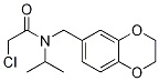 2-Chloro-N-(2,3-dihydro-benzo[1,4]dioxin-6-ylMethyl)-N-isopropyl-acetaMide Struktur