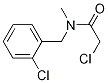 2-Chloro-N-(2-chloro-benzyl)-N-Methyl-acetaMide 化学構造式