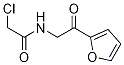2-Chloro-N-(2-furan-2-yl-2-oxo-ethyl)-acetaMide 化学構造式