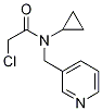 2-Chloro-N-cyclopropyl-N-pyridin-3-ylMethyl-acetaMide,1183772-92-0,结构式