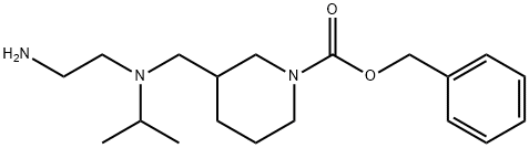 3-{[(2-AMino-ethyl)-isopropyl-aMino]-Methyl}-piperidine-1-carboxylic acid benzyl ester 结构式