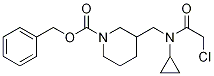 3-{[(2-Chloro-acetyl)-cyclopropyl-aMino]-Methyl}-piperidine-1-carboxylic acid benzyl ester|