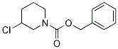 3-Chloro-piperidine-1-carboxylic acid benzyl ester Structure