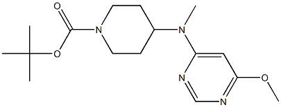 4-[(6-Methoxy-pyriMidin-4-yl)-Methyl-aMino]-piperidine-1-carboxylic acid tert-butyl ester|4-[(6-甲氧基-嘧啶-4-基)-甲基-氨基]-哌啶-1-羧酸叔丁基酯