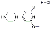 4-Methoxy-2-Methylsulfanyl-6-piperazin-1-yl-pyriMidine hydrochloride|4-甲氧基-2-甲基硫基-6-哌嗪-1-基-嘧啶盐酸盐