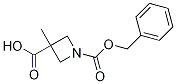 Azetidine-1,3-dicarboxylic acid 1-benzyl ester 3-Methyl ester Structure