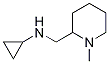 Cyclopropyl-(1-Methyl-piperidin-2-ylMethyl)-aMine 化学構造式