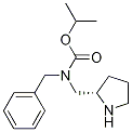 Isopropyl-(S)-1-pyrrolidin-2-ylMethyl-carbaMic acid benzyl ester 结构式