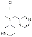 甲基-哌啶-3-基-(1-吡嗪-2-基-乙基)-胺盐酸盐, 1289385-34-7, 结构式