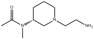 N-[(R)-1-(2-AMino-ethyl)-piperidin-3-yl]-N-Methyl-acetaMide,1354017-39-2,结构式