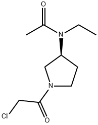 N-[(S)-1-(2-Chloro-acetyl)-pyrrolidin-3-yl]-N-ethyl-acetaMide