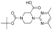 4-(4,6-Dimethyl-pyrimidin-2-yl)-piperazine-1,3-dicarboxylic acid 1-tert-butyl ester|4-(4,6-二甲基-嘧啶-2-基)-哌嗪-1,3-二羧酸1-叔丁基酯