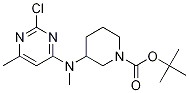 3-[(2-Chloro-6-methyl-pyrimidin-4-yl)-methyl-amino]-piperidine-1-carboxylic acid tert-butyl ester price.