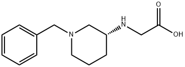 ((R)-1-Benzyl-piperidin-3-ylaMino)-acetic acid,1354019-82-1,结构式