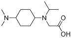 (1R,4R)- [(4-DiMethylaMino-cyclohexyl)-isopropyl-aMino]-acetic acid Struktur