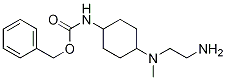 (1R,4R)-{4-[(2-AMino-ethyl)-Methyl-aMino]-cyclohexyl}-carbaMic acid benzyl ester Struktur