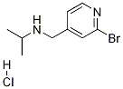 (2-BroMo-pyridin-4-ylMethyl)-isopropyl-aMine hydrochloride|