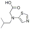 (Isopropyl-thiazol-5-ylMethyl-aMino)-acetic acid Struktur