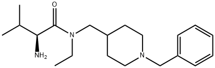 (S)-2-AMino-N-(1-benzyl-piperidin-4-ylMethyl)-N-ethyl-3-Methyl-butyraMide Structure