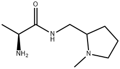 (S)-2-AMino-N-(1-Methyl-pyrrolidin-2-ylMethyl)-propionaMide Structure