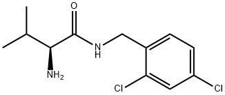 (S)-2-AMino-N-(2,4-dichloro-benzyl)-3-Methyl-butyraMide Structure