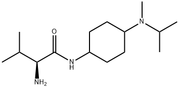 (S)-2-AMino-N-[4-(isopropyl-Methyl-aMino)-cyclohexyl]-3-Methyl-butyraMide Structure