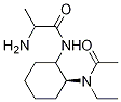 (S)-N-[2-(Acetyl-ethyl-aMino)-cyclohexyl]-2-aMino-propionaMide Struktur