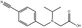 [(4-Cyano-benzyl)-isopropyl-aMino]-acetic acid|N-(4-氰基苄基)-N-异丙基甘氨酸