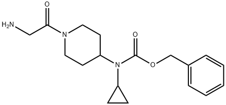 [1-(2-AMino-acetyl)-piperidin-4-yl]-cyclopropyl-carbaMic acid benzyl ester