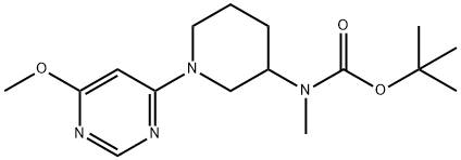 [1-(6-Methoxy-pyriMidin-4-yl)-piperidin-3-yl]-Methyl-carbaMic acid tert-butyl ester