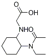 [2-(Acetyl-ethyl-aMino)-cyclohexylaMino]-acetic acid Structure