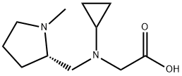 [Cyclopropyl-((S)-1-Methyl-pyrrolidin-2-ylMethyl)-aMino]-acetic acid,1354001-70-9,结构式