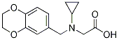 [Cyclopropyl-(2,3-dihydro-benzo[1,4]dioxin-6-ylMethyl)-aMino]-acetic acid|