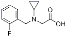 [Cyclopropyl-(2-fluoro-benzyl)-aMino]-acetic acid,1179645-27-2,结构式