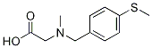 [Methyl-(4-Methylsulfanyl-benzyl)-aMino]-acetic acid|N-甲基-N-(4-(甲硫基)苄基)甘氨酸