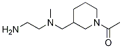 1-(3-{[(2-AMino-ethyl)-Methyl-aMino]-Methyl}-piperidin-1-yl)-ethanone Struktur