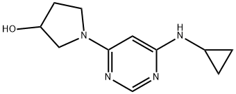 1-(6-CyclopropylaMino-pyriMidin-4-yl)-pyrrolidin-3-ol