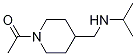 1-[4-(IsopropylaMino-Methyl)-piperidin-1-yl]-ethanone 化学構造式