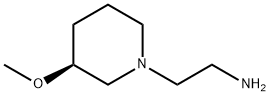 2-((S)-3-Methoxy-piperidin-1-yl)-ethylaMine Struktur