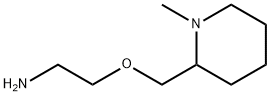 2-(1-Methyl-piperidin-2-ylMethoxy)-ethylaMine,1353975-79-7,结构式