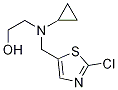 2-[(2-Chloro-thiazol-5-ylMethyl)-cyclopropyl-aMino]-ethanol 结构式