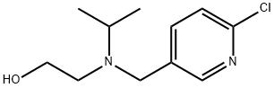 2-[(6-Chloro-pyridin-3-ylMethyl)-isopropyl-aMino]-ethanol Structure