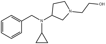 2-[3-(Benzyl-cyclopropyl-aMino)-pyrrolidin-1-yl]-ethanol|