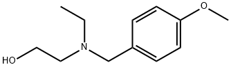 2-[Ethyl-(4-Methoxy-benzyl)-aMino]-ethanol 结构式