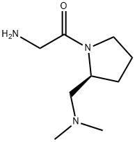 2-AMino-1-((S)-2-diMethylaMinoMethyl-pyrrolidin-1-yl)-ethanone,1354011-11-2,结构式