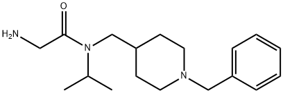 2-AMino-N-(1-benzyl-piperidin-4-ylMethyl)-N-isopropyl-acetaMide Structure