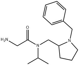 2-AMino-N-(1-benzyl-pyrrolidin-2-ylMethyl)-N-isopropyl-acetaMide Structure