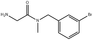 2-AMino-N-(3-broMo-benzyl)-N-Methyl-acetaMide|2-氨基-N-(3-溴苄基)-N-甲基乙酰胺